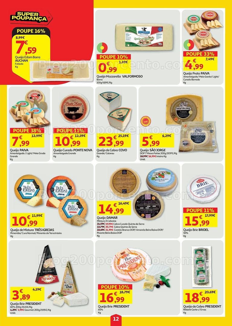 Antevisão Folheto AUCHAN Super Poupança Promoções de 30 julho a 5 agosto